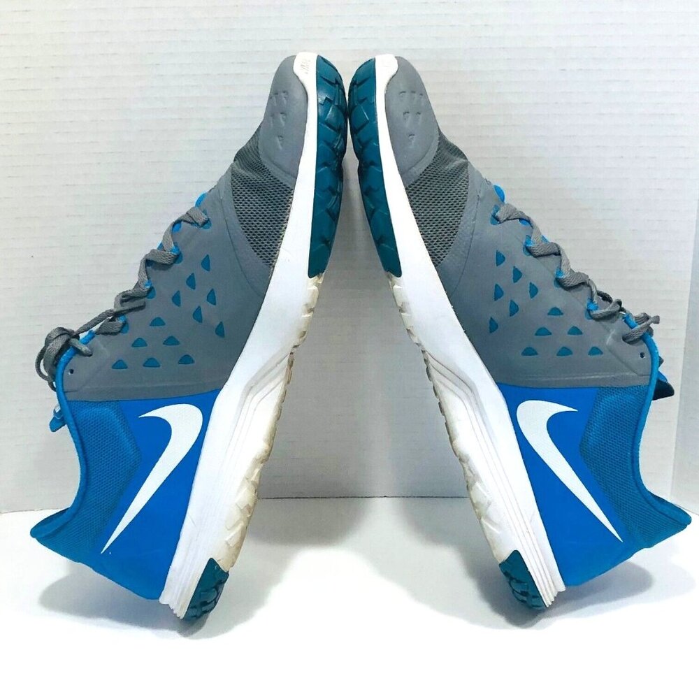 Nike‎ Lite Trainer Running Sneakers Shoes Men's 14 Blue Gray - Picture 6 of 10